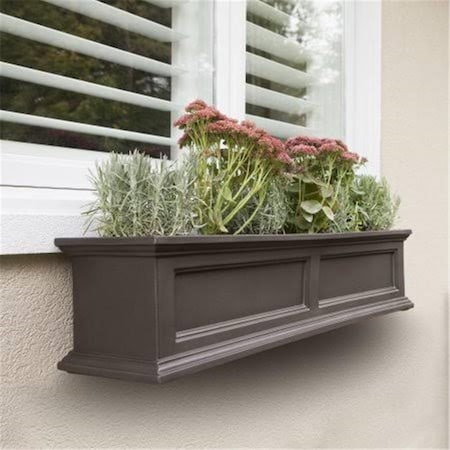 Lawnitator 4 ft. Fairfield Window Box - Espresso LA2621811